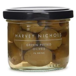 Harvey Nichols Green Pitted Olives In Brine 100g(Harvey Nichols Green Pitted Olives In Brine 100g)