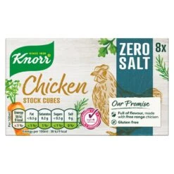 Knorr Chicken Zero Salt Stock Cubes 72g(Knorr Chicken Zero Salt Stock Cubes 72g)