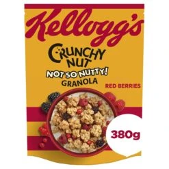Kellogg's Crunchy Nut Not So Nutty Red Berries Granola 380g(Kelloggs Crunchy Nut Not So Nutty Red Berries Granola 380g)