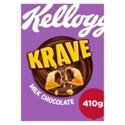 Kellogg's Krave Milk Chocolate 410g(Kelloggs Krave Milk Chocolate 410g)