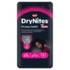 Huggies DryNites Girls Pyjama Pants 8-15 Years 9 Per Pack(Huggies Drynites Girl 8 15years 9)