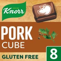 Knorr Pork Stock Cubes 8 X 10g(Knorr Pork Stock Cubes)