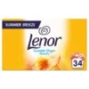 Lenor Fabric Tumble Dryer Sheets Summer Breeze 34 Per Pack(Lenor Tumble Dryer Summer Breeze Sheets 2 X 34)