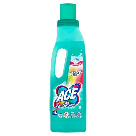Ace Gentle Stain Remover 1L(Ace Gentle Mediterranean Bouquet Laundry Liquid 1l) 1 Ace Gentle Stain Remover 1L(Ace Gentle Mediterranean Bouquet Laundry Liquid 1l)