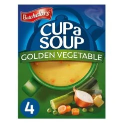 Batchelors Cup A Soup Golden Vegetable 82g(Batchelors Cup A Soup Golden Vegetable 4 Sachets 82 G)